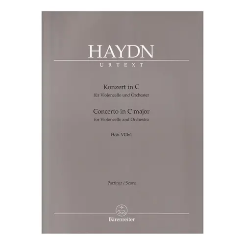 Concerto in C major for violoncello and orchestra Hob.VIIb:1 (Full Score)