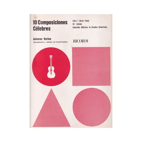 10 Composiciones Celebres - Vol.1 - Exemplar Antigo