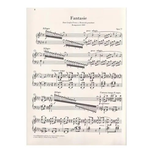 Fantasy Op. 77