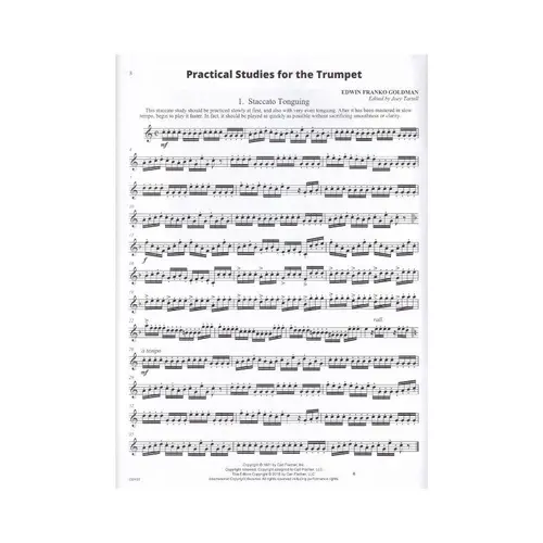 Practical Studies For The Trumpet