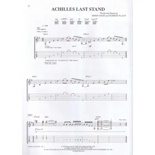 Ultimate Guitar Play-Along: Led Zeppelin, Volume 2