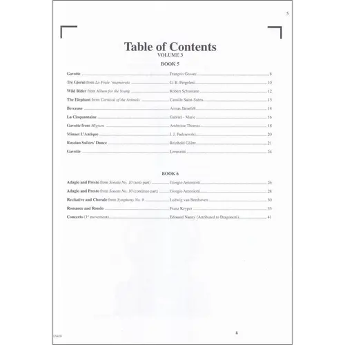 Progressive Repertoire For The Double Bass - Vol.3