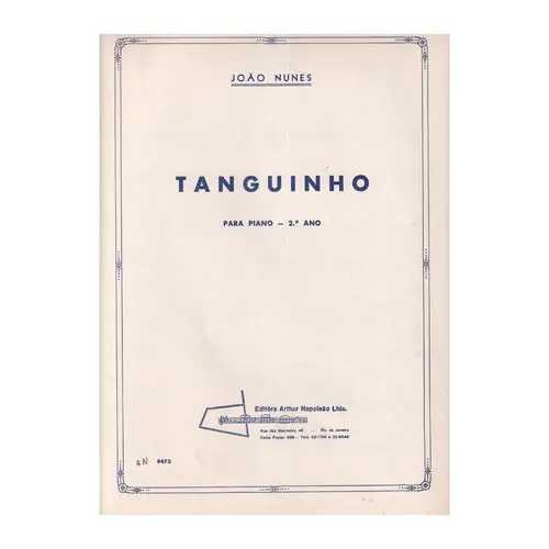 Tanguinho para piano
