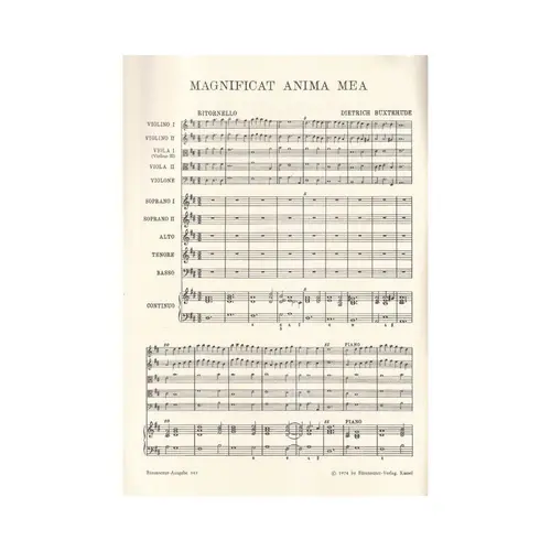 Magnificat anima mea BuxWV-Anh 1