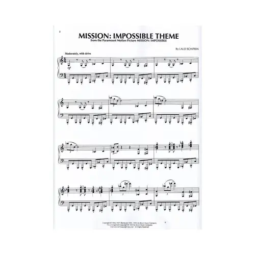 Mission:Impossible Theme (Piano)