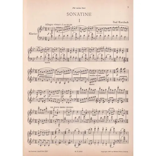 Sonatine  (Edição Antiga)