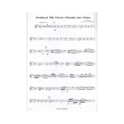 14 Advanced Christmas Favorites - Play-Along Orchestrations - Clarineta