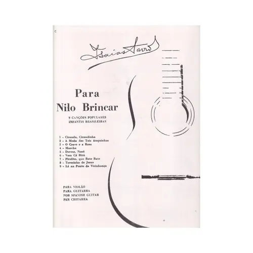 Para Nilo Brincar para violão