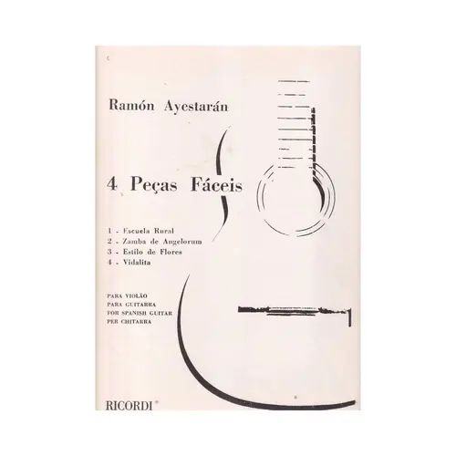 4 Peças Fáceis   (Violão)