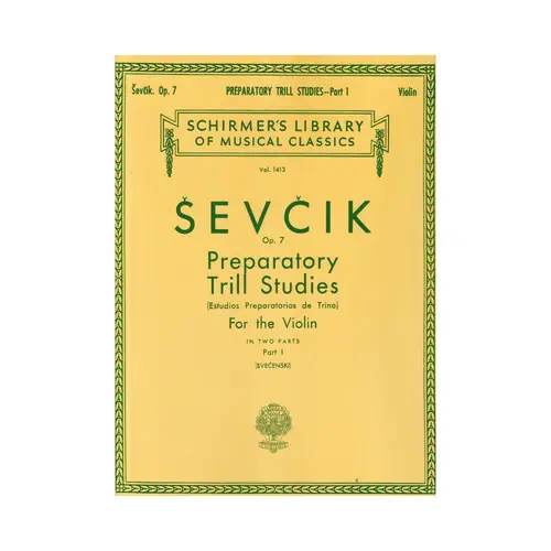 Preparatory Trill Studies Op.7 Part 1