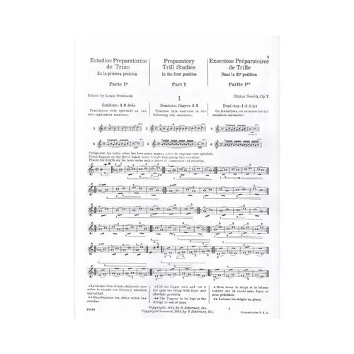 Preparatory Trill Studies Op.7 Part 1
