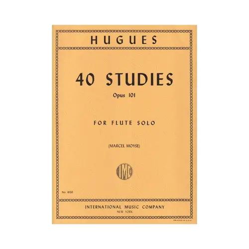 40 Studies For Flute Solo - Op. 101