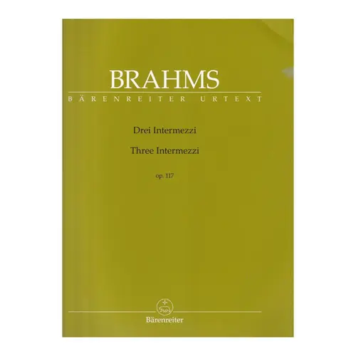 Drei Intermezzi - Op. 117