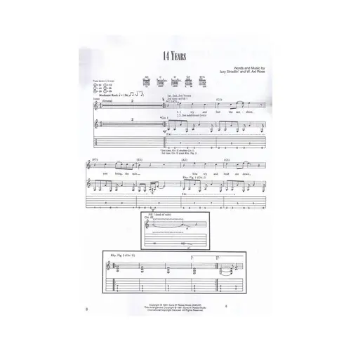 Guns N`Roses Complete Vol.1(A-L)