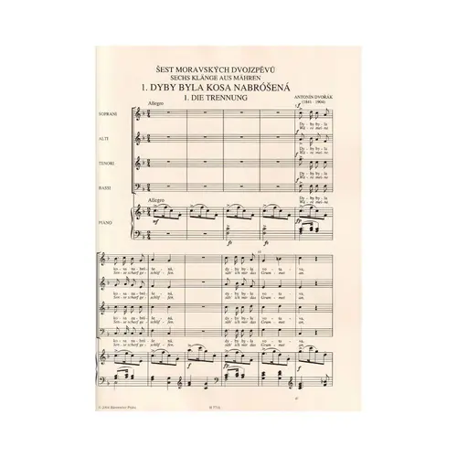 Six Moravian Duets (Arranjo Leos Janacek)