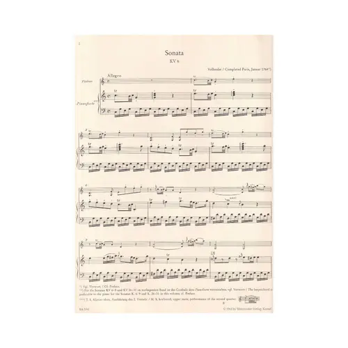 Complete Works for Violin and Piano, Volume 1