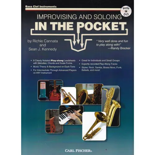 Improvising And Soloing In The Pocket - Bass Clef Instruments
