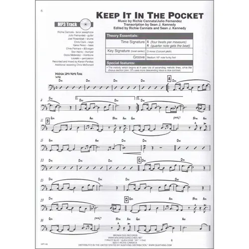 Improvising And Soloing In The Pocket - Bass Clef Instruments
