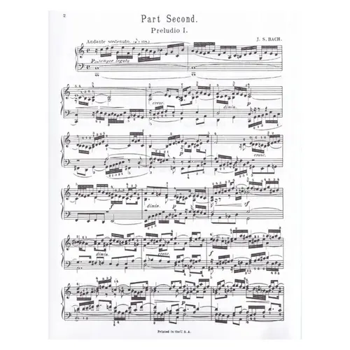 The Well-Tempered Clavier Vol.2