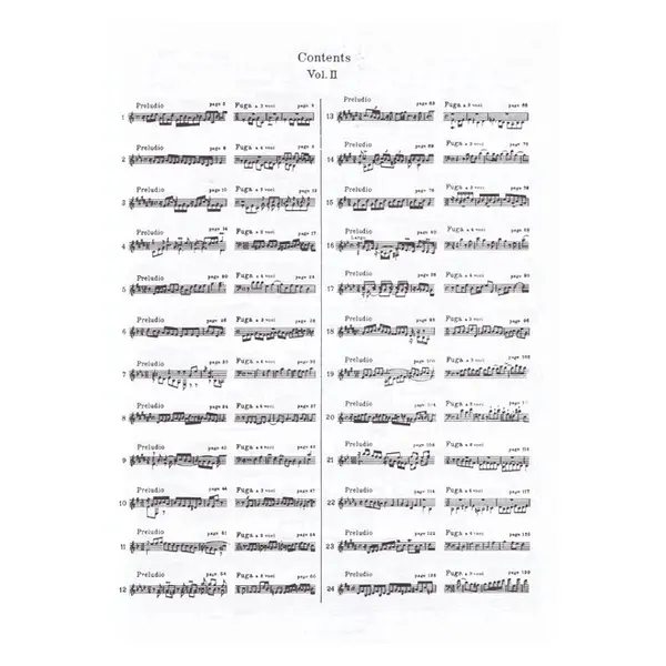The Well-Tempered Clavier Vol.2