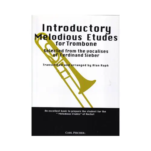 Introductory Melodious Etudes For Trombone