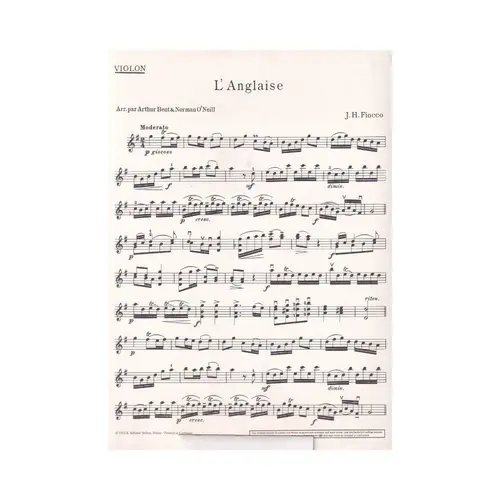 L' Anglaise - violino e piano
