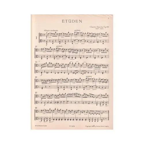 Etuden - Op.68 - Duas Violas
