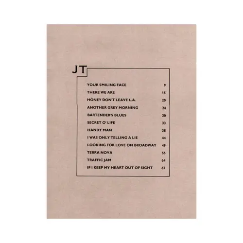 Jt - Song Book - Exemplar Antigo