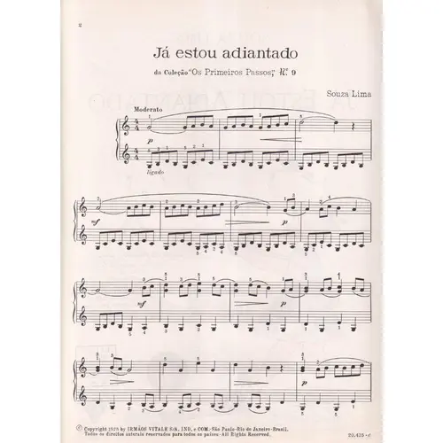 Ja Estou Adiantado - Exemplar Antigo