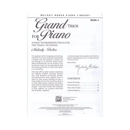 Grand Trios For Piano 4