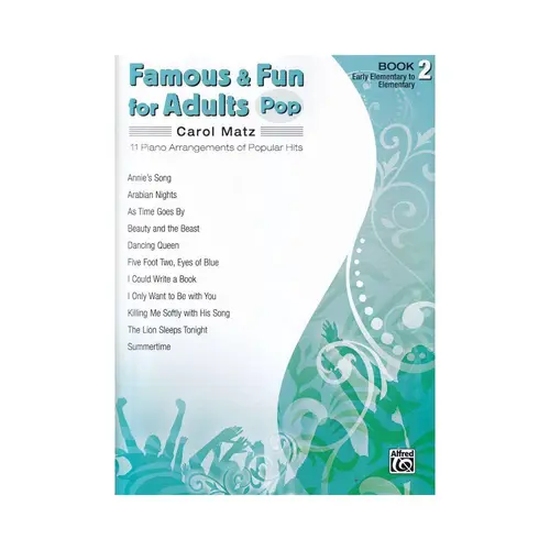 Famous E Fun For Adults - Pop, Book 2