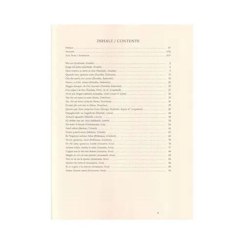 Aria Album From Handel'S Opera For Mezzo-Soprano And Contralto