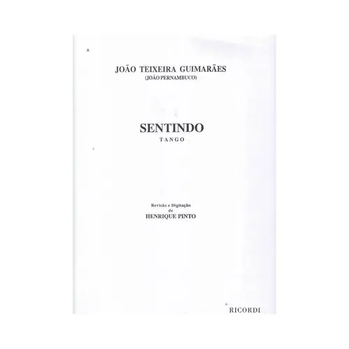 Sentindo - Tango