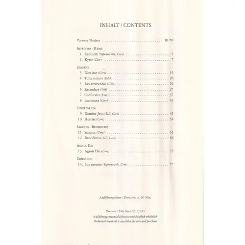 Requiem In D Minor Kv 626 - Vocal score