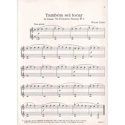 Tambem Sei Tocar - Exemplar Antigo