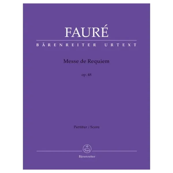 Messe De Requiem Op.48 - Score