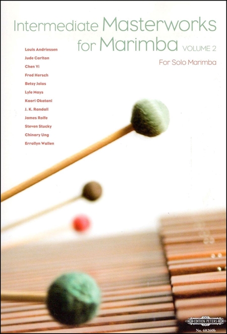 intermediate masterworks for marimba vol 2 peça de nível