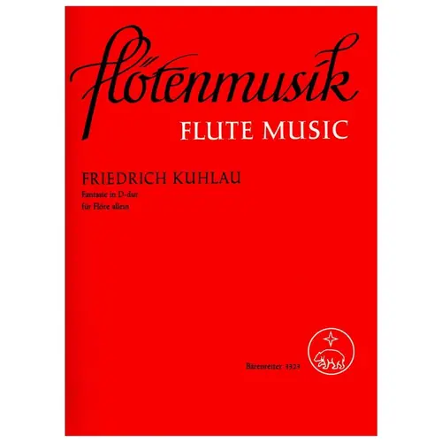 Fantasia In D Major For Flute Solo