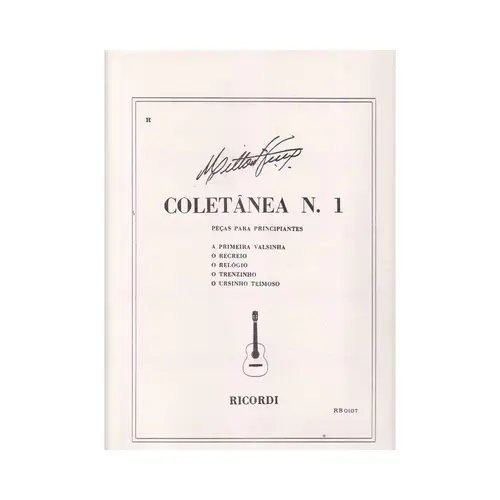 Coletânea N.1 - Exemplar Antigo