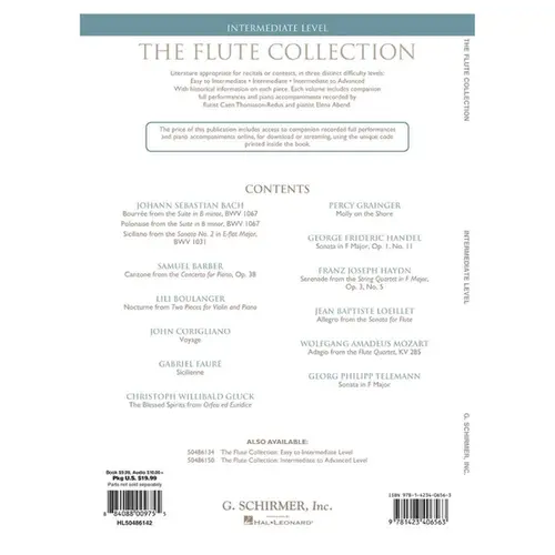 The Flute Collection - Intermediate Level