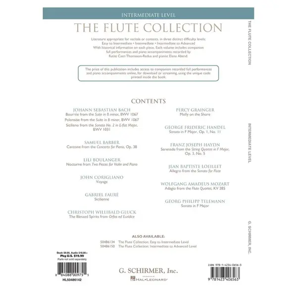 The Flute Collection - Intermediate Level