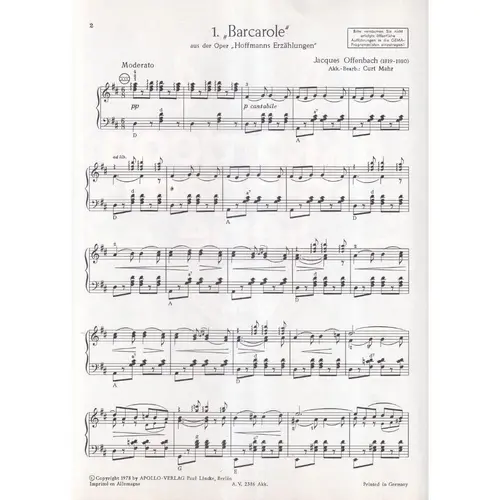 Akkordeon Standard Serie Heft 2