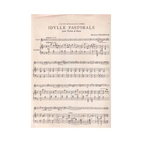 Idylle Pastorale