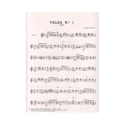 3 Valsas para violão