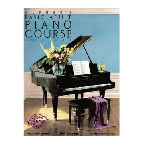 Alfred's Basic Adult Piano Course - Lesson Book 3 (book only)