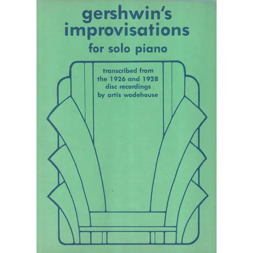 Gershwin´S Improvisations For Solo Piano