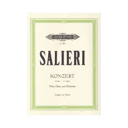 Konzert C Major - Flute Oboe And Orchester