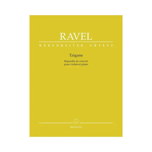 Tzigane - Rapsodie de concert pour violon et piano