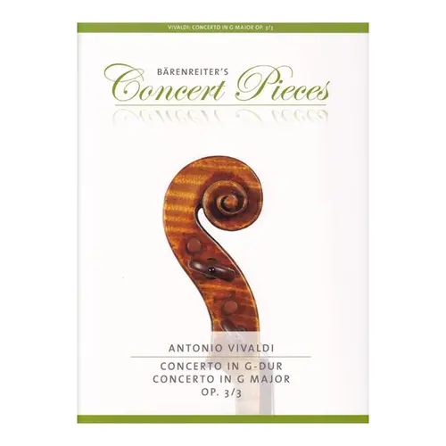 Concerto In G Major Op.3/3