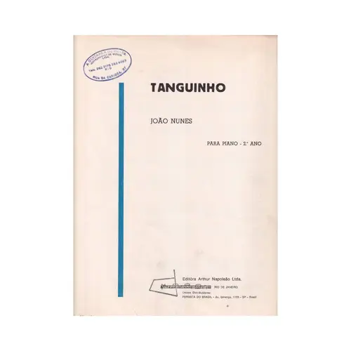 Tanguinho para piano